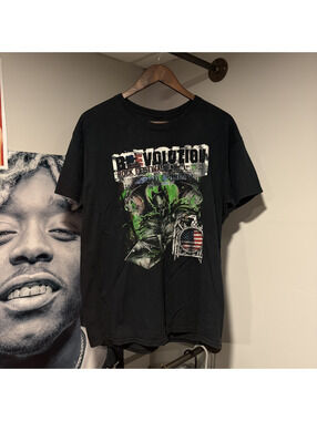 Revolution Rock Festival Graphic Black T-Shirt